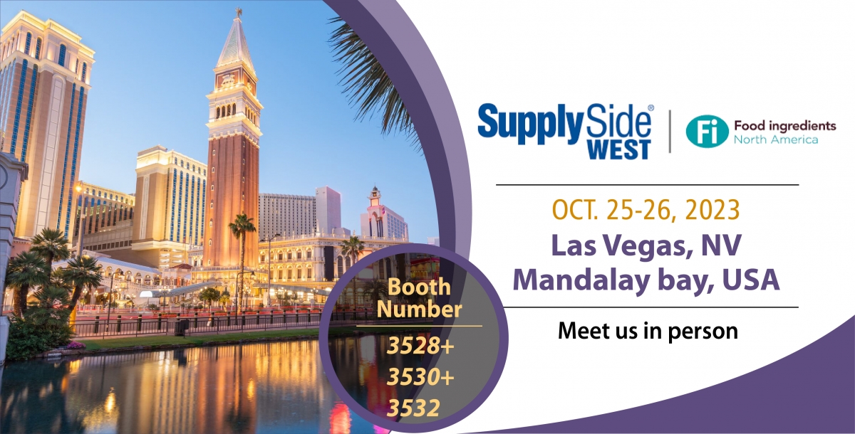 Nutraceutical Powder Manufacturer at SupplySide West 2023