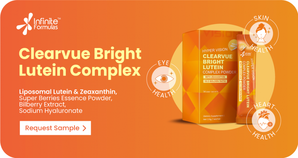 Private-lable lutein eye care health product production, inculding liposomal lutein